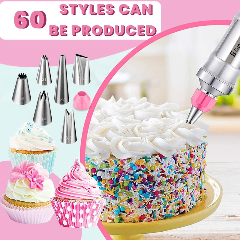 Dessert Decorating Syringe Set, Frosting Piping Kit icing piping kit