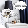 5PCS Owl Nesting Egg Cute Owl Animal Nesting Dolls Wooden