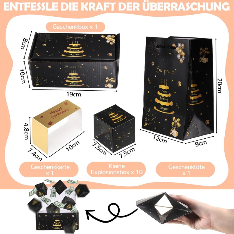 Exploding Gift Boxes Pop Up Gift Box Birthday Surprise Gift