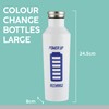 Typhoon Pure 800 ML Stainless Steel Colour Changing Bottle With