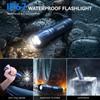 LETMY Tactical Flashlight - 2 Pack LED Flashlights High Lumens