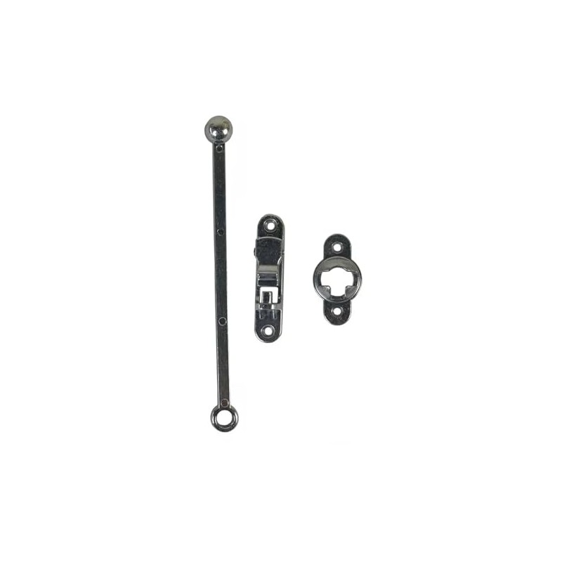 10" Ball Socket Door Holdback Trailer RV, Non-Corrosive Aluminum