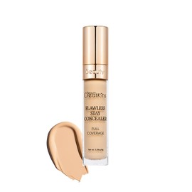 Beauty Creations - Corrector Líquido Flawless Stay C05 - Cobertura Media a Completa Construible, Fórmula Ligera de Larga Duración con Acabado Natural para Ojeras e Imperfecciones, 8 g