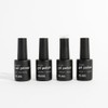 Gelous Essentials Polish Pack, Nude Rubber Base / Clear Builder