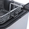 GXFCHYL 2.5 Liter Deep Fryer w/Basket Strainer,Stainless Steel Electric Fryer