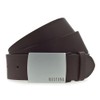 MUSTANG MG2102L15 Men's Leather Belt 40 mm Belt Width Brown
