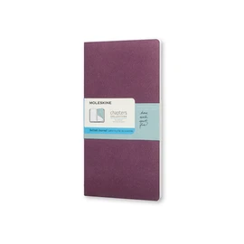 Moleskine Chapters Journal Plum Purple Slim Large Dotted