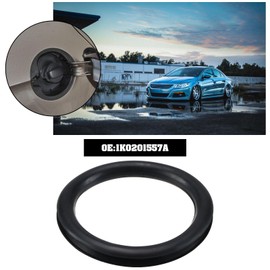 VGOL 2Pcs Fuel Cap Seals Replacement 1K0201557A Compatible with VW Golf Polo Passat EOS Fuel Cap Tank Cover Gas Cap Replacement Seal