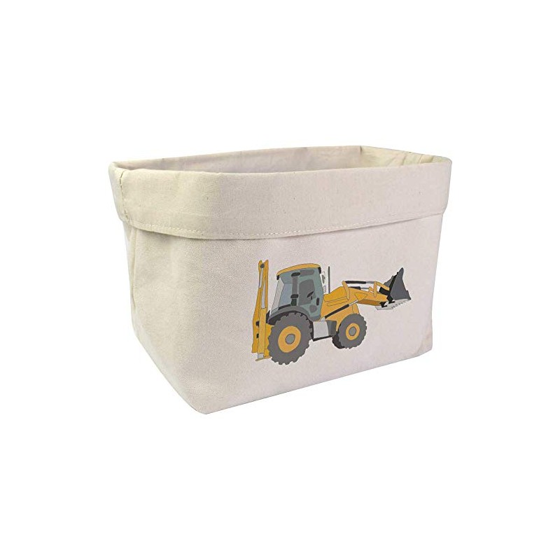 Azeeda Large 'Digger Truck' Canvas Organiser/Storage Bag (OR00013552)