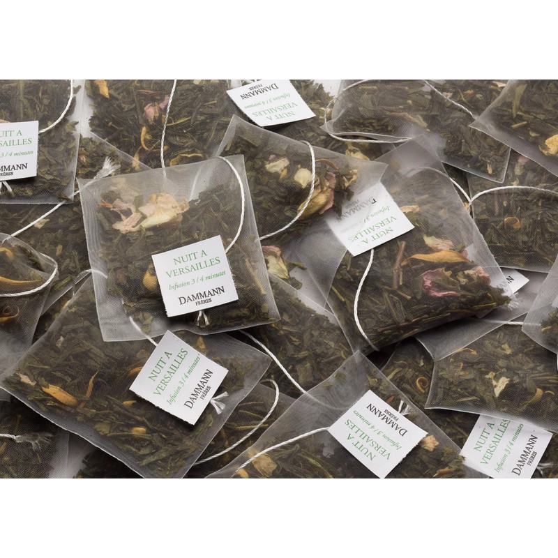 Dammann Freres Sachets, Nuit À Versailles Tea Bags, Premium Gourmet