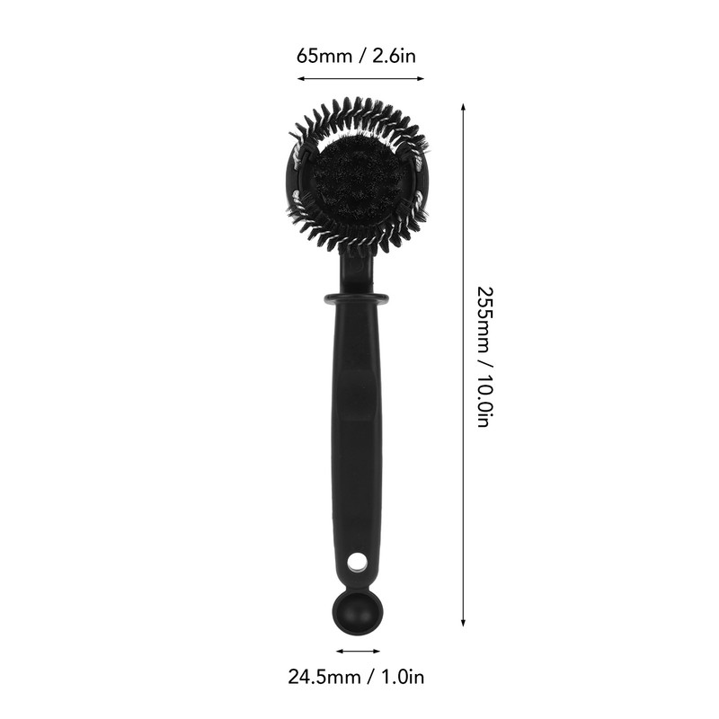 Coffee Machine Brewing Head Clean Brush Removable Coffee Maker Cleaning