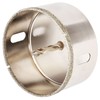4-1/8"(105mm) Diamond Hole Saw, Glass Hole Saw with Guiding Drill