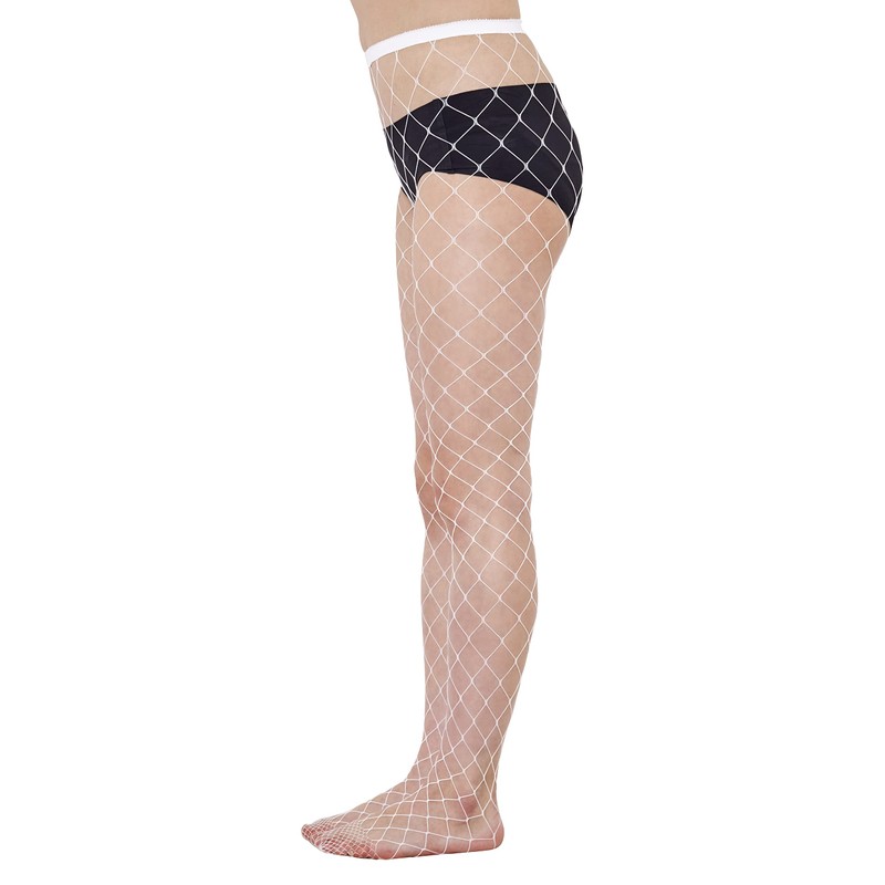 Clearstone My Luxury Cosplay Stockings Fishnet Women White