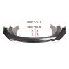 Unbranded For Honda CRV CR-V Carbon Fiber Front Bumper Rear