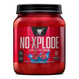 Pre Entreno Bsn No Xplode 3.0 60 Servicios Los Sabores Sabor Blue Raspberry                                                                           