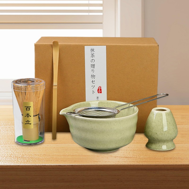 Japaneses Matcha Whisk Set | Portable Matcha Mixing Tool |