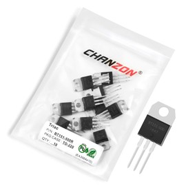 Chanzon BT151-500R TO-220 Bidirectional Thyristor Triac Transistor (Pack of 10pcs)