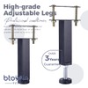 Btowin VCF 15-17 cm Adjustable Furniture Feet, Pack of 4