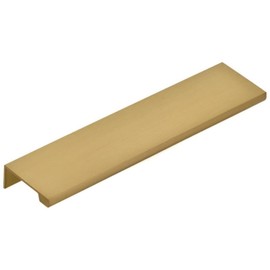 Emtek 87120US4 Emtek 87120 Edge 6 Inch Center to Center Finger Cabinet Pull