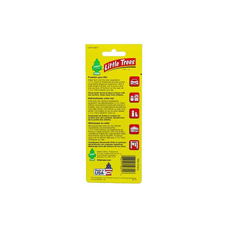 LITTLE TREES Car Air Freshener | Hanging Paper Tree for
