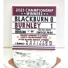 2023 Championship champions - Blackbrn 0 v 1, The Clarets