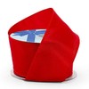 Red Wired Satin Ribbon 4" X 5yd