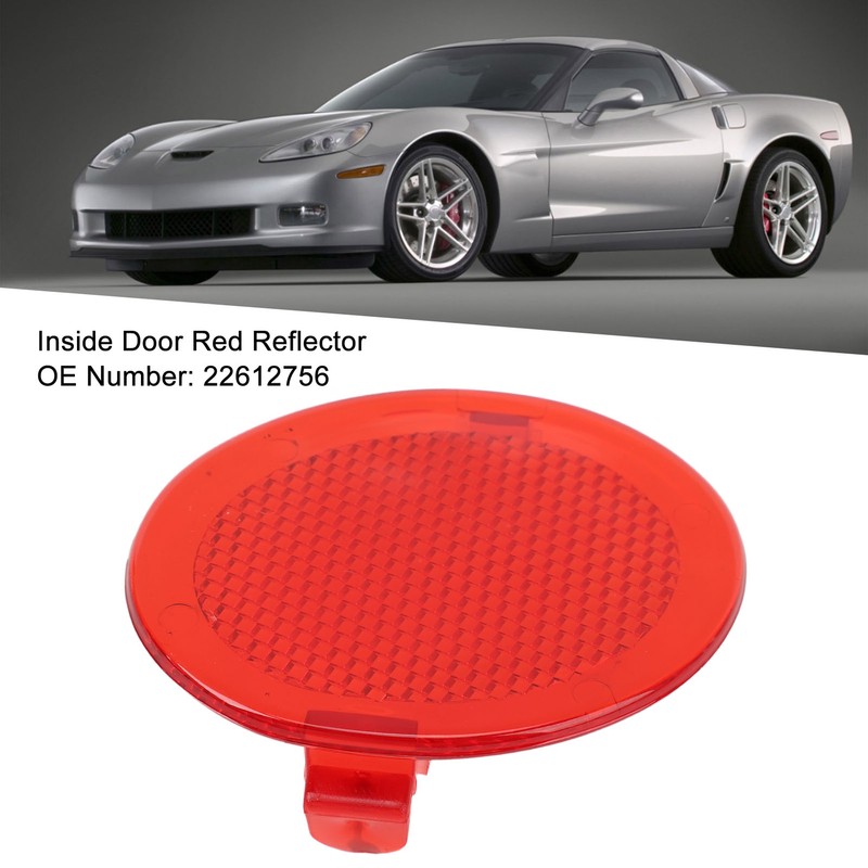 Interior Front Door Trim Reflector Lens 22612756 Inside Door Red