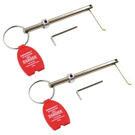 Zeenparts 2 PCS Elevator Key Emergency Elevator Door Key Compatible with Dover, ThysenKrupp, Otis, KONE Drop Key Elevator Door Key Universal