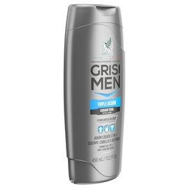 Grisi | Shower Gel Men | Jabón liquidopara cuerpo y cabello triple acción | brinda hidratación y frescura intensa | aroma masculino | 450ml
