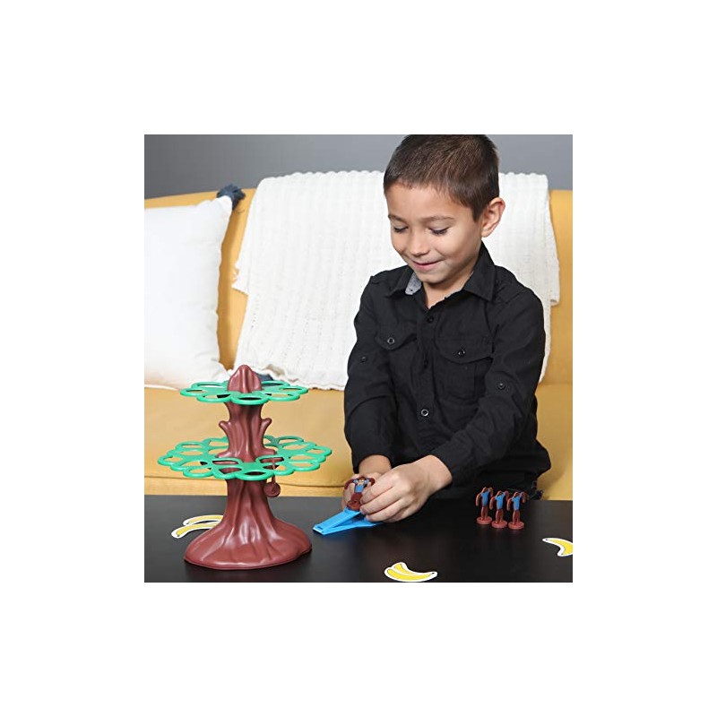 Pressman Jumpin' Monkeys: Catapult Your Monkeys Into The Tree to