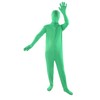 Green Screen Bodysuit Body Suit Full Body Split Design for