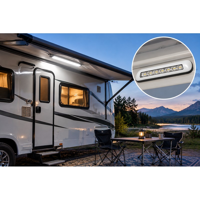 12V RV LED Awning Light for Camper Exterior Lighting –