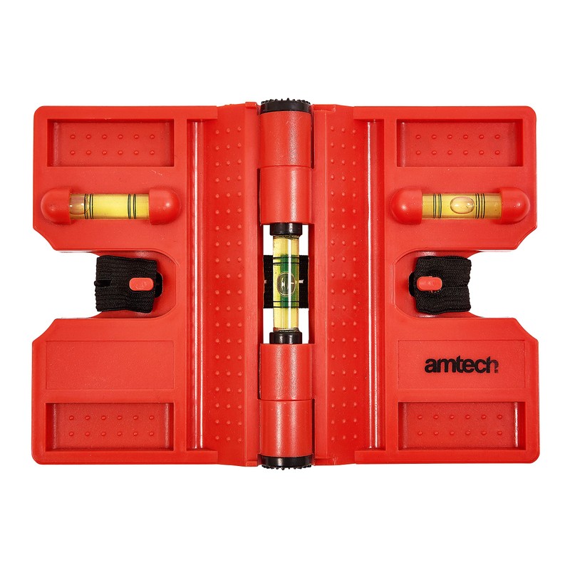 Amtech P4875 Adjustable Post Level, Magnetic and Durable with 3