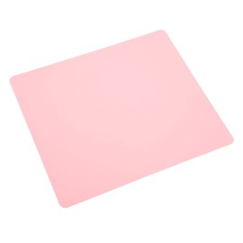 Tapete de Silicona para Manualidades, Tapete de Silicona Rosa, Lavable, Flexible, Resistente Al Calor, Tapete de Silicona Grande, Antideslizante, Rosa (Rosa)