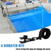 24-Pack Solar Cover Reel Attachment Set for Inground Pools, Includes