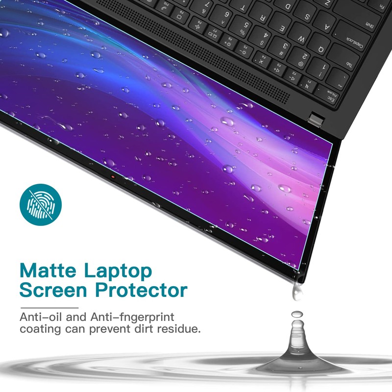 2 Pack 16 Inch Anti Blue Light Screen Protector for