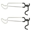 FLYFLYGO 2 Pcs Stainless Steel Silver Lantern Hangers Lantern Hooks