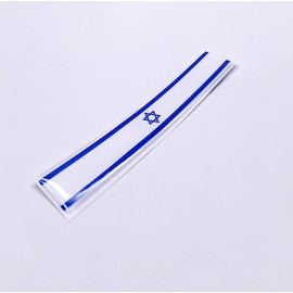 DIGIART INTERNATIONAL 1 ISRAEL ISRAELI FLAG 3D EPOXY CAR EMBLEM FLEXIBLE DURABLE WATERPROOF