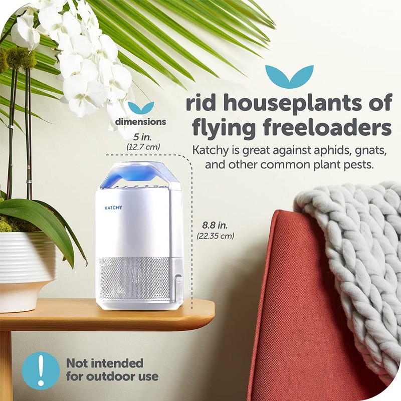 Katchy Indoor Insect Trap - Catcher & Killer for Mosquitos,