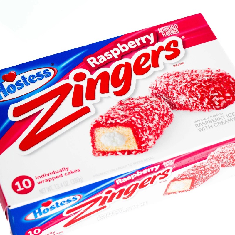 Circle of Drink Hostess Raspberry Zingers (20 Zingers) - Sweet