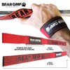 BEAR GRIP Straps - Premium Neoprene Padded, Double Stitched Heavy