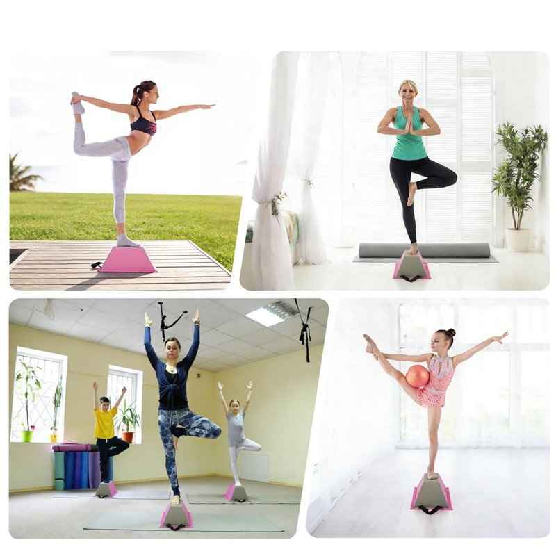 Cheerleading Balance Trainer, Portable Cheer Stunt Stand, PU Non-Slip Cheer