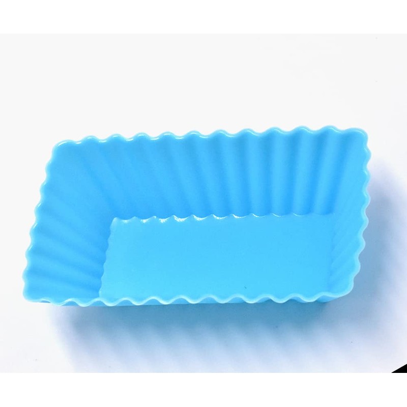 12PCS Silicone Mini Reusable Muffin Baking Cup Small Cupcake Holders