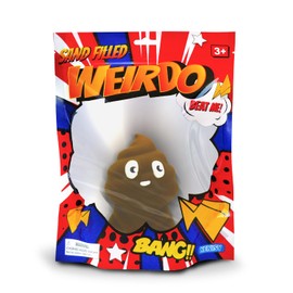 Sand Filled Weirdo, Tiktok Trend Squishy Stretching Monkey Sensory Fidget Toy for Kids and Adults Squeeze TPR Toys, Anti Anxiety Stress Relief Gift Idea Viral (Poopman)