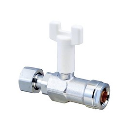 Onda Seisakusho Resin Tube BV [Double Lock Valve WB24 Type Adapter with Nut] WB24-L2013MA-S