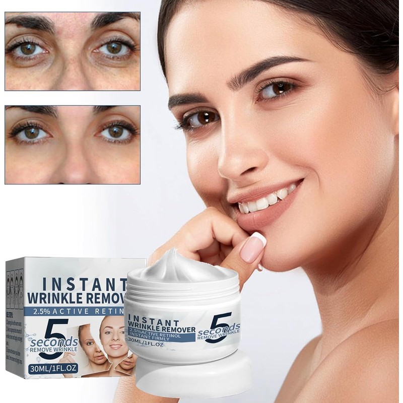 Crema Antiarrugas con Retinol Reafirmante para Rostro y Frente 30ML