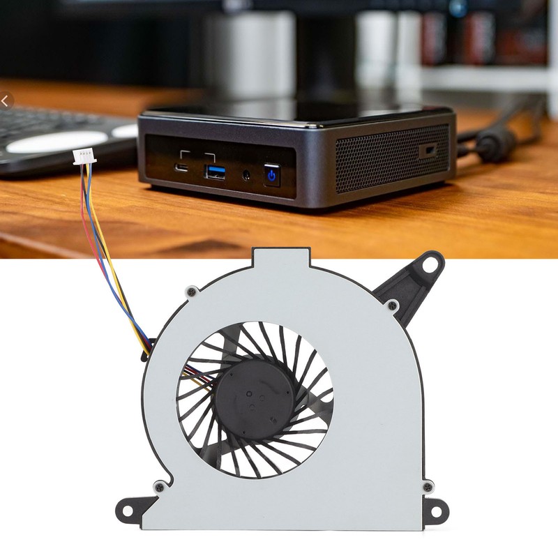 Laptop Cooling Fan 4 Pin Aluminum Alloy CPU Cooling Fan