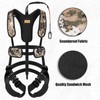 UIIHUNT Tree Stand Harness, Adjustable Hunter Safety Harness for Deer