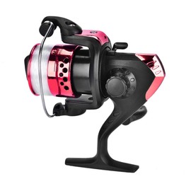 Spinning Wheel Fishing Reel 5.1: 1 Gear Ratio Lightweight and Performance Strong Coating Line Fishing Reel Suitable for Short Sea Rods Boat Fishing and Sea Fishing (Red)