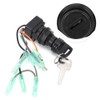 Motor Ignition Key Switch Assembly Fit for SUZUKI OUTBOARD 37110-92E01